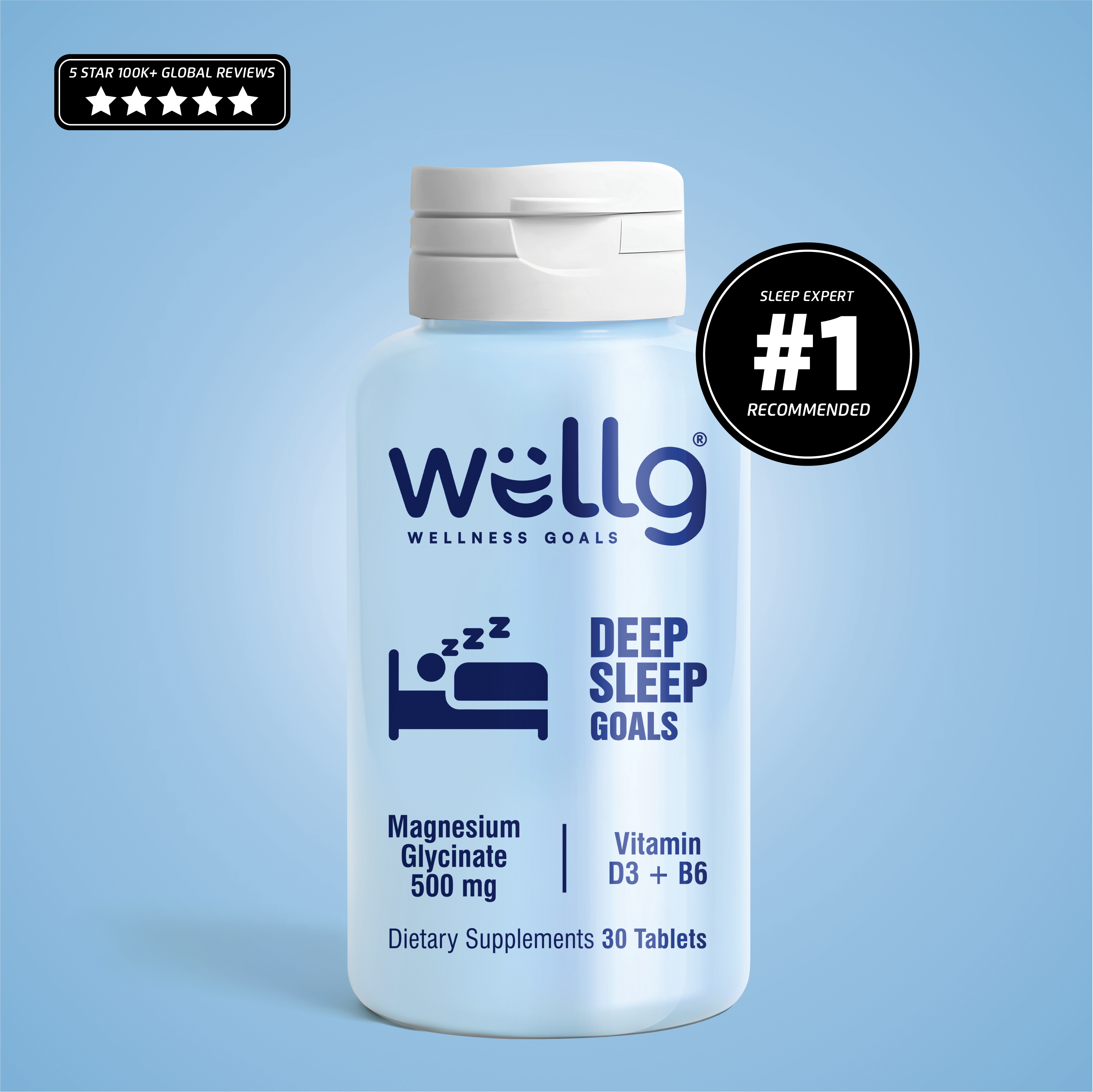 Deep Sleep Goals – 30 Tablets – wellg